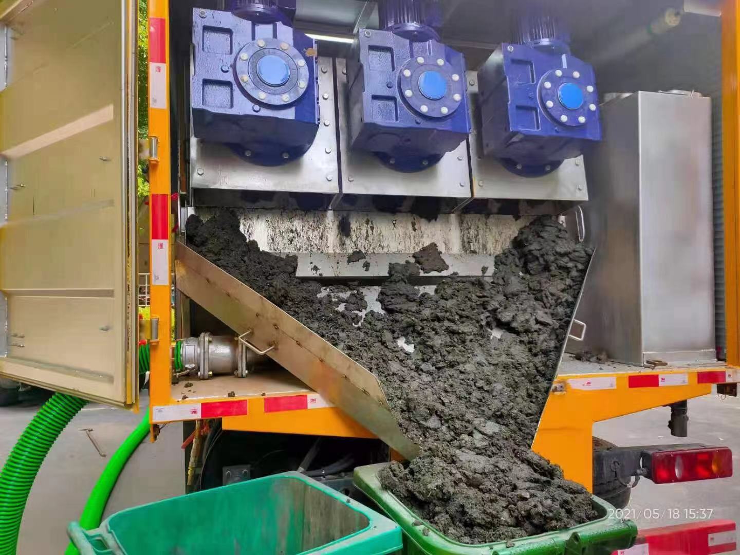 辉县化粪池清掏城市维护站-泥浆净化干湿分离处理